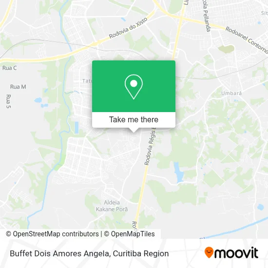 Buffet Dois Amores Angela map