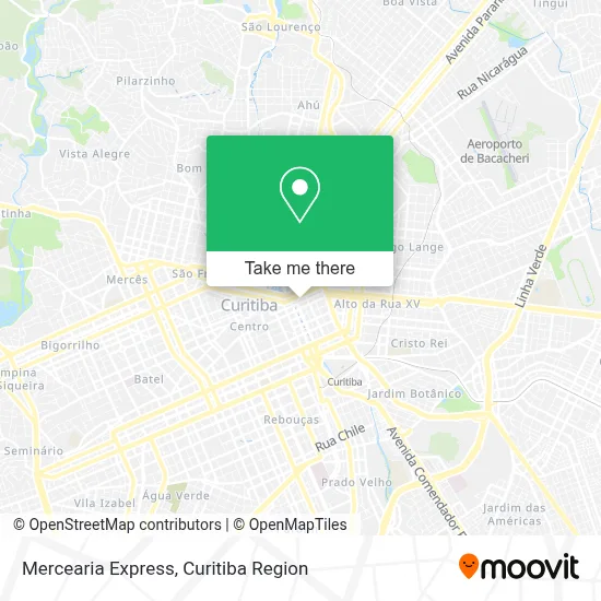 Mercearia Express map
