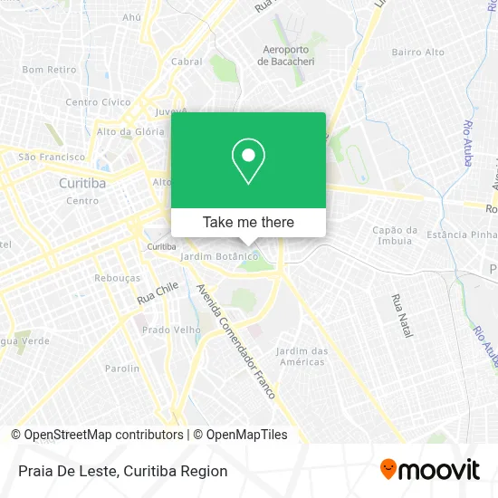 Praia De Leste map