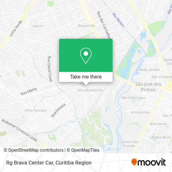 Rg Brava Center Car map