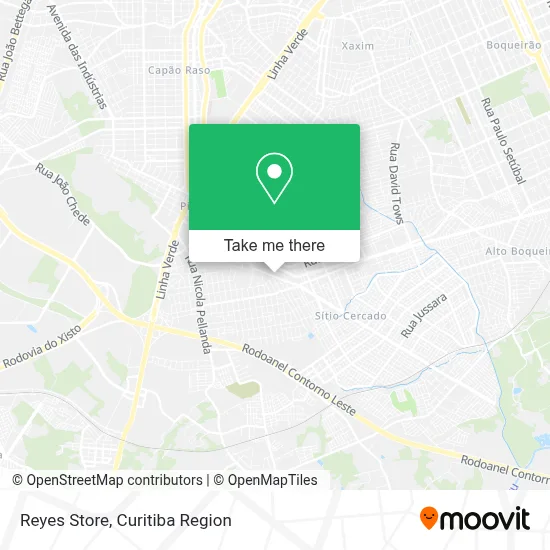 Reyes Store map