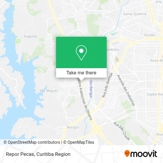 Repor Pecas map