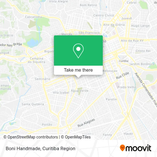 Boni Handmade map