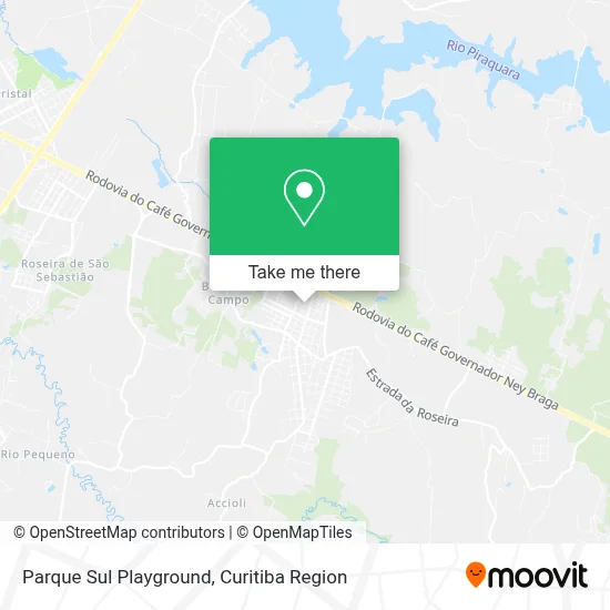 Parque Sul Playground map