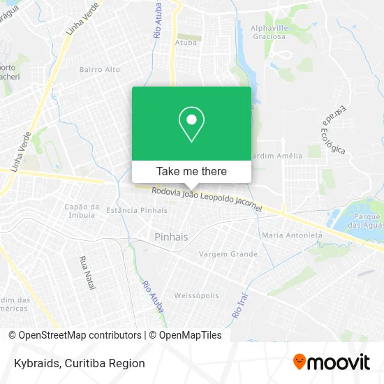 Kybraids map