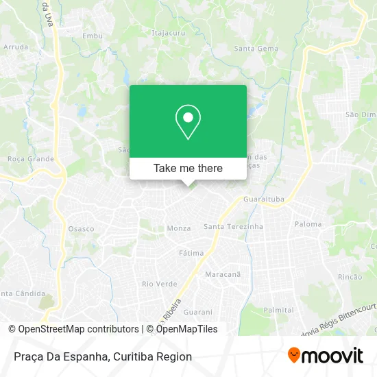 Praça Da Espanha map