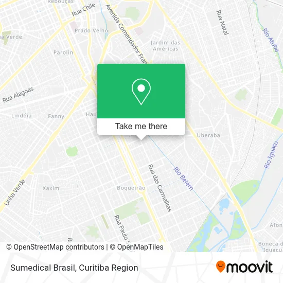 Sumedical Brasil map