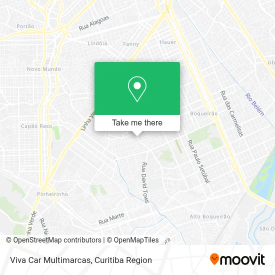Viva Car Multimarcas map
