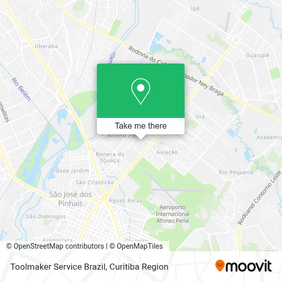 Toolmaker Service Brazil map
