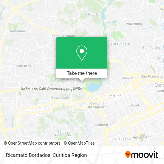 Ricamato Bordados map