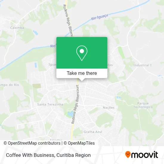 Coffee With Business map