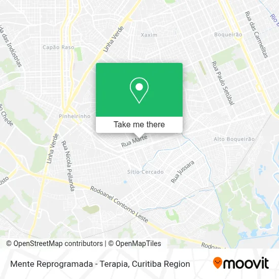 Mente Reprogramada - Terapia map