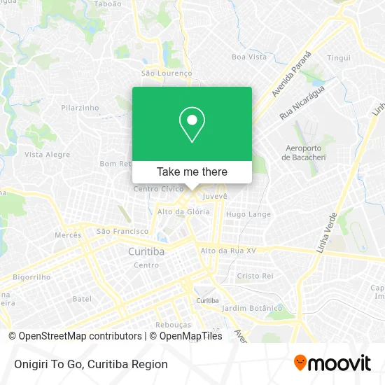 Onigiri To Go map