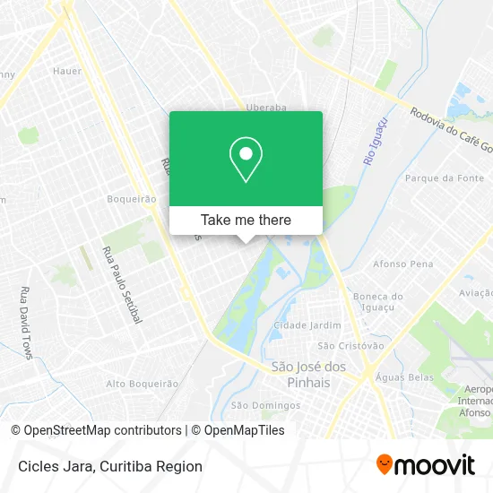 Cicles Jara map