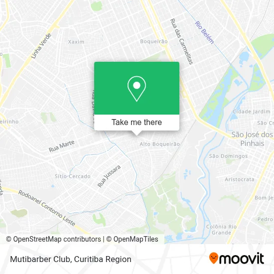 Mutibarber Club map