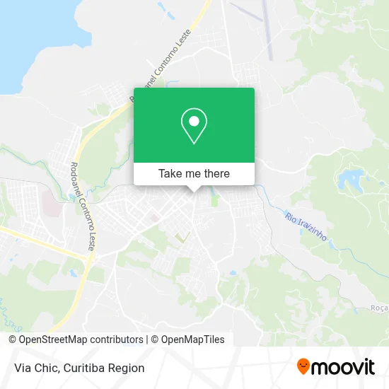 Via Chic map