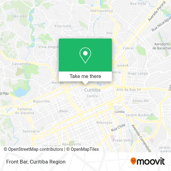 Front Bar map