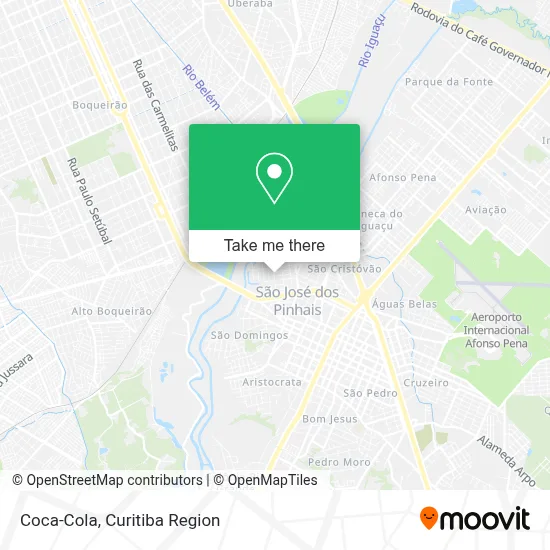 Coca-Cola map