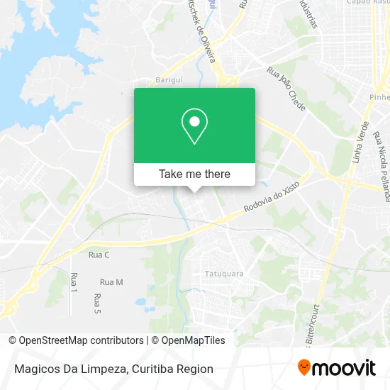 Magicos Da Limpeza map
