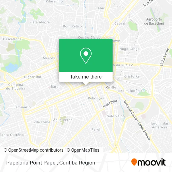 Papelaria Point Paper map