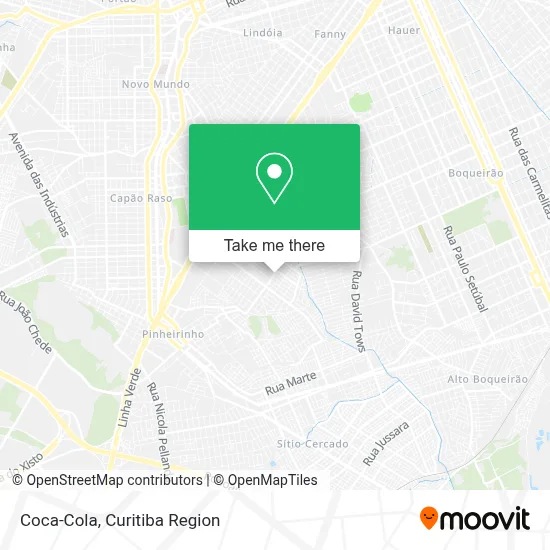 Coca-Cola map