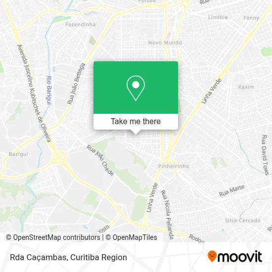 Rda Caçambas map