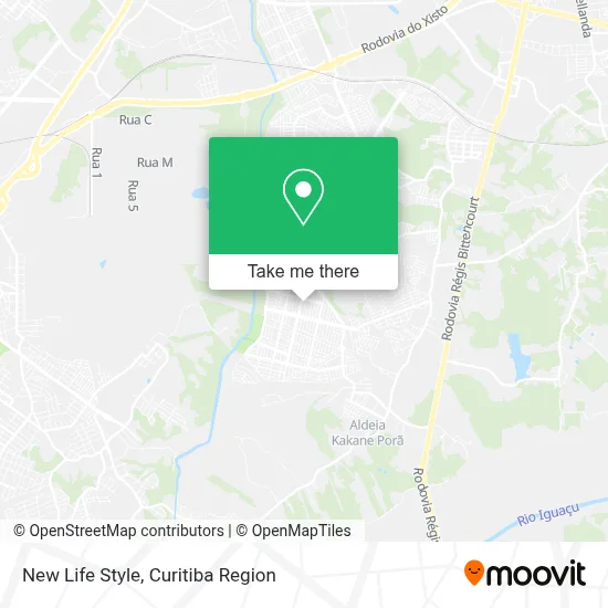 New Life Style map