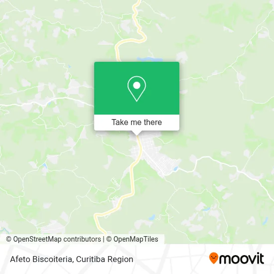Afeto Biscoiteria map