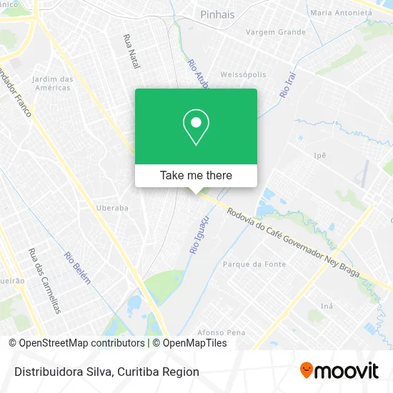Distribuidora Silva map