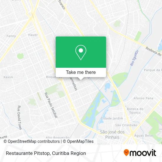 Restaurante Pitstop map