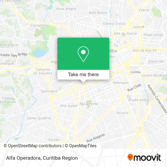 Alfa Operadora map