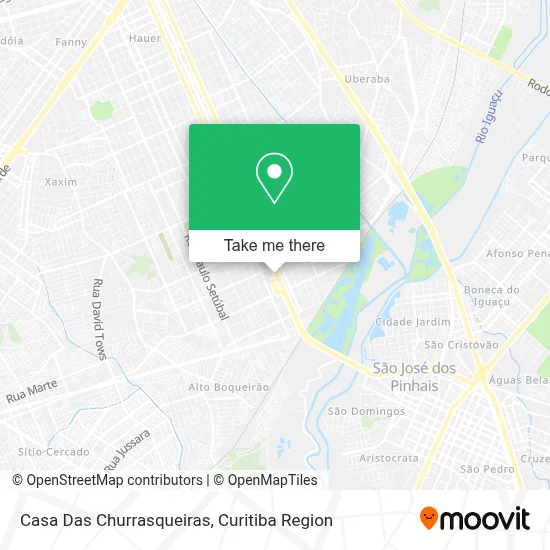 Casa Das Churrasqueiras map