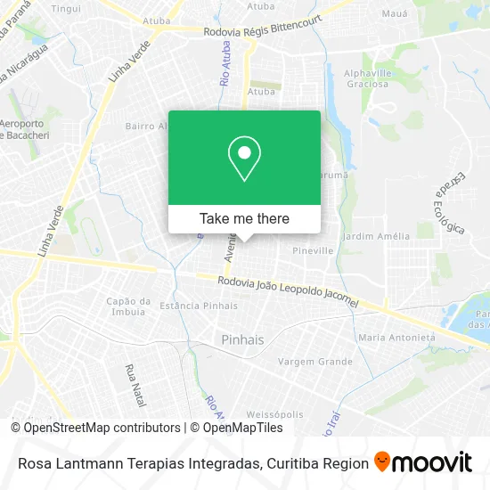 Rosa Lantmann Terapias Integradas map