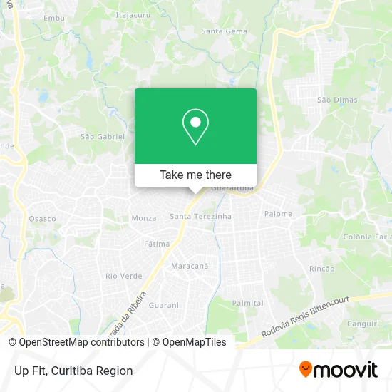 Up Fit map
