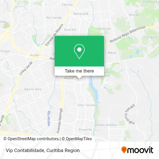 Vip Contabilidade map