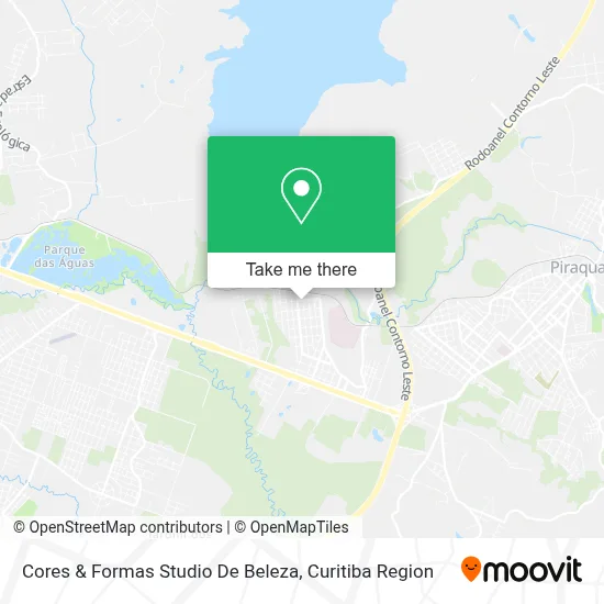 Cores & Formas Studio De Beleza map