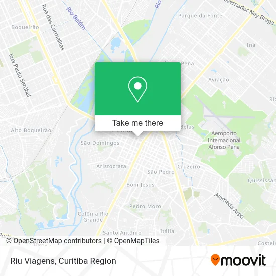 Riu Viagens map