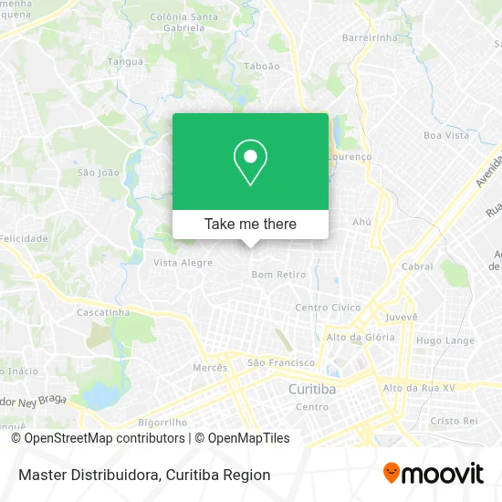 Master Distribuidora map