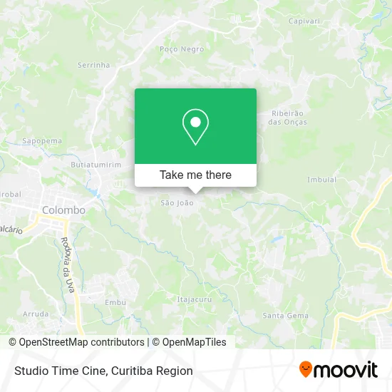 Studio Time Cine map