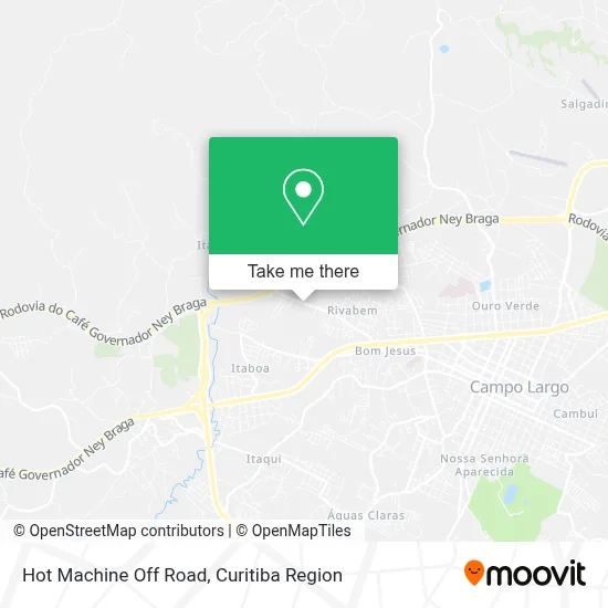 Hot Machine Off Road map