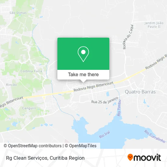 Rg Clean Serviços map