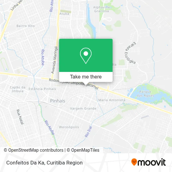 Confeitos Da Ka map