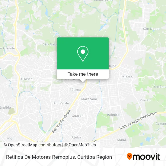 Retifica De Motores Remoplus map