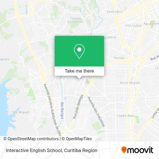 Interactive English School map