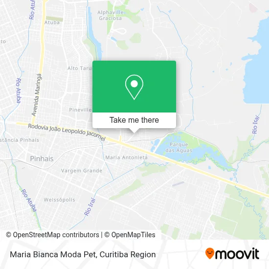 Maria Bianca Moda Pet map