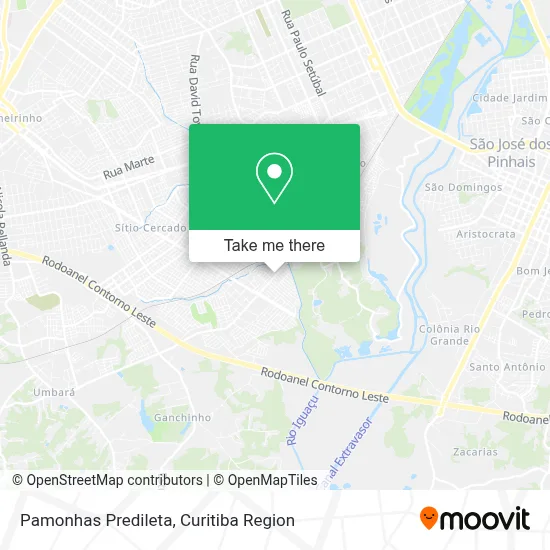 Pamonhas Predileta map