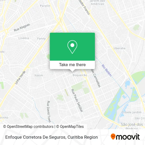 Enfoque Corretora De Seguros map