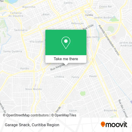 Garage Snack map