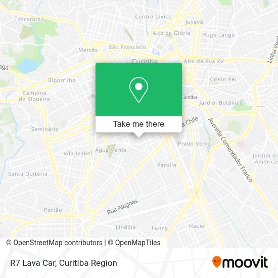 R7 Lava Car map