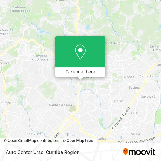 Auto Center Urso map